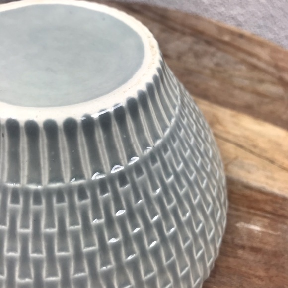 SOLD l 50s Red Wing Capistrano Basket Weave Bowl - Picture 10 of 14